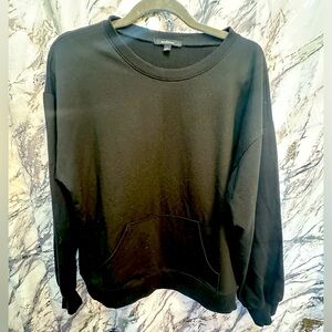 Ambiance crew neck front pockets Bikercore pullover sweatshirt grunge Y2…